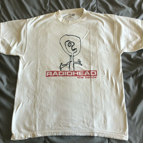 vintage radiohead t shirt modified bear black L | eBay
