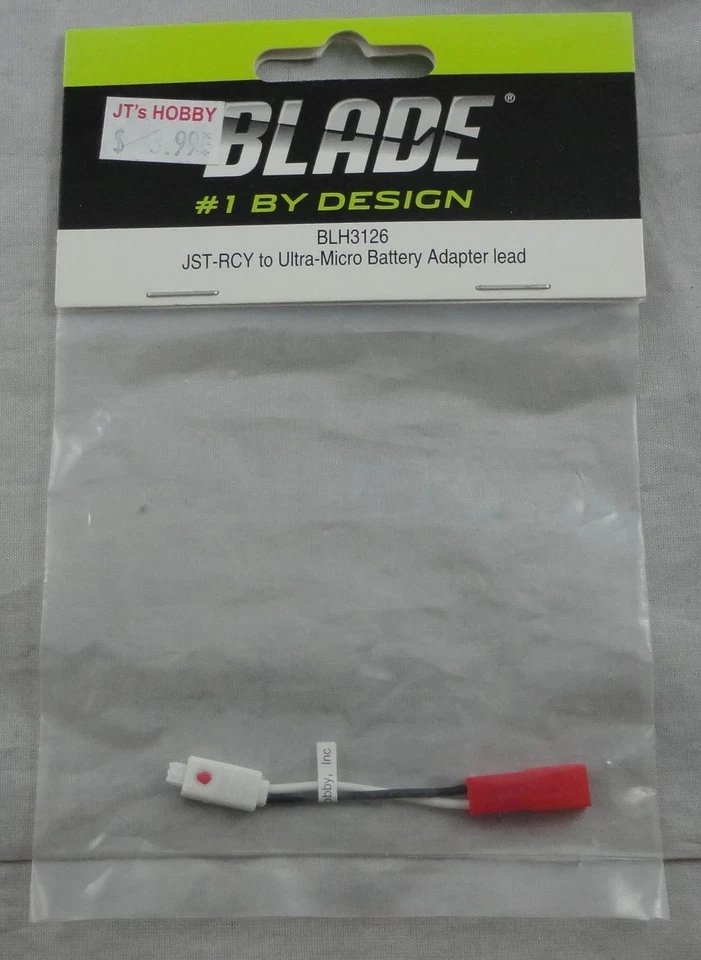 E-Flite Blade JST-RCY to Ultra-Micro Battery Adapter Lead BLH3126 - Image 1 of 1