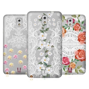 FUNDA HEAD CASE DESIGNS CON FLORES Y CORDONES DE GEL SUAVE PARA TELÉFONOS SAMSUNG 2 - Imagen 1 de 10