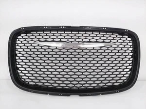 Fit For Chrysler 300 300C Matt Black Grille 2015-22 Modified Emblem Badge - Picture 1 of 5