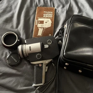 Fujica Single-8 Z700 8mm Film Camera with Fujinon Z 8-56mm f/1.8 Lens Japan - Picture 1 of 12