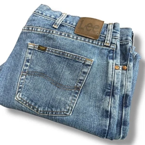 Lee Regular Fit Men's Blue 42x30 Denim Jeans Style 2008944 - Picture 1 of 9