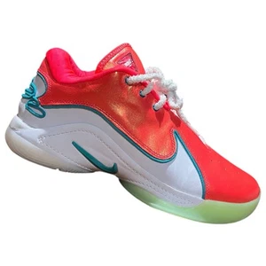 Size 10 NIke Lebron XXII Xmas Solar Red Dusty Cactus White (HV5148 600) Men's - Picture 1 of 6