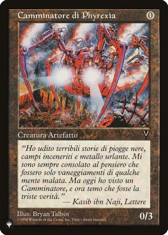 MTG - Phyrexian Walker - The List - Italian - MB2 - Magic the Gathering - Image 1 of 1