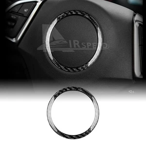 For Camaro 2020-2023 Steering Wheel Center Cover Real Hard Carbon Fiber Black - Imagen 1 de 8