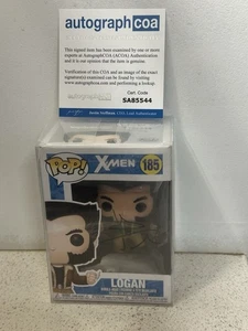 LOGAN POP X- MEN #185 SIGNED AUTOGRAPHED FUNKO COA.  T - Picture 1 of 10