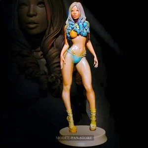 1/24 75mm 3D Print Model Kit Modern Nudes Beautiful Girl Dancer Unpainted - Picture 1 of 6