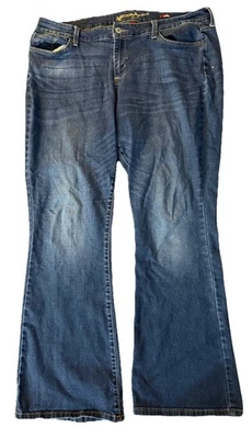 JEANS - Arizona - Azul oscuro - Corte bootcut favorito con curvas - Juniors Plus - Talla 18 Foto 1 de 4