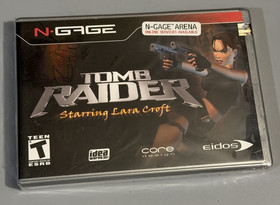 Tomb Raider Starring Lara croft Nokia N-Gage Brand New Sealed N Gage