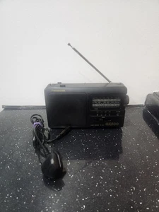 Panasonic RF-3500 GX500 Portable 4-Band Reciever Radio Black VGC Working Order - Picture 1 of 10