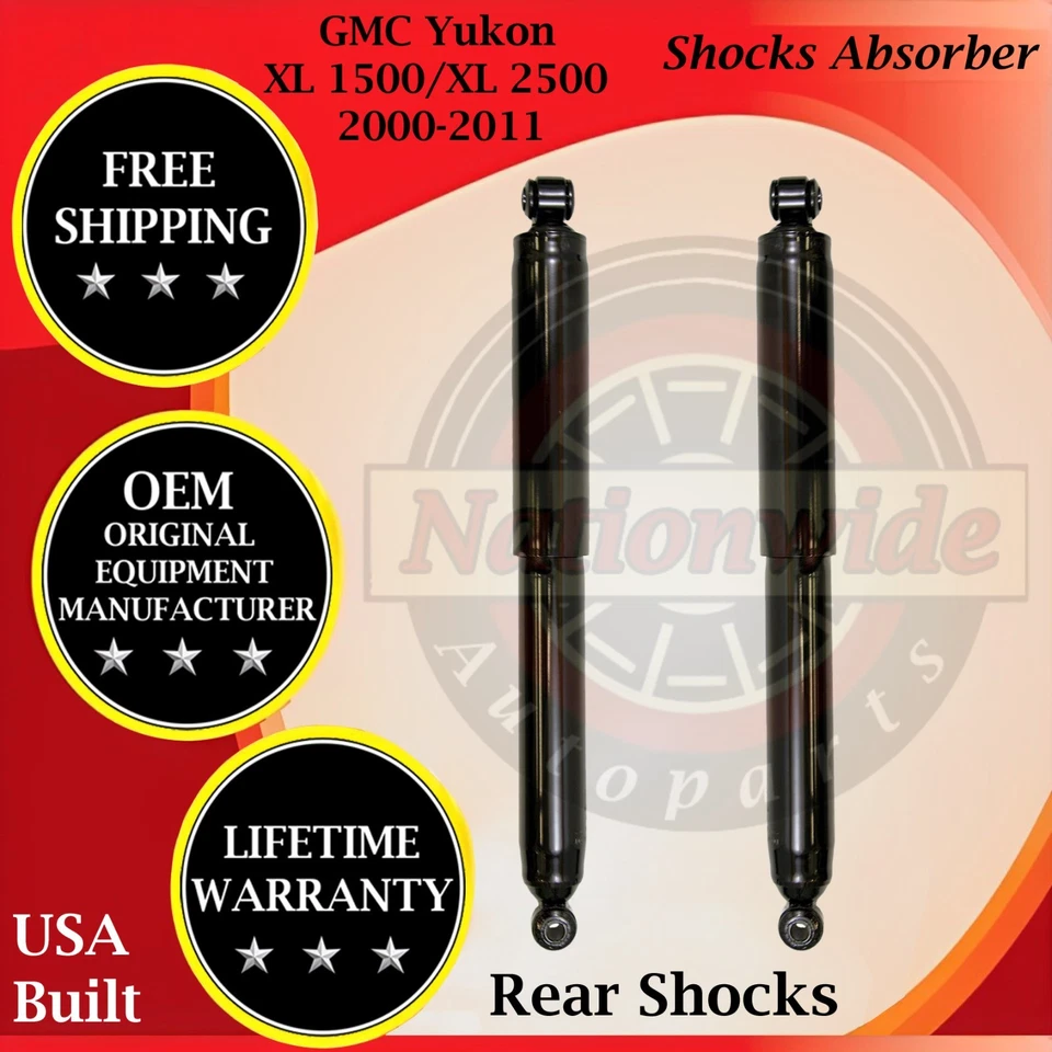 Amortiguadores traseros Gabriel OEM para GMC Yukon/Yukon XL 1500/Yukon XL 2500 2000-2011 Foto 1 de 4