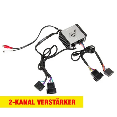 ESX Endstufe/Verstärker für Mercedes CLK 208/209 bis 04/2004 / Plug & Play - Bild 1 von 4