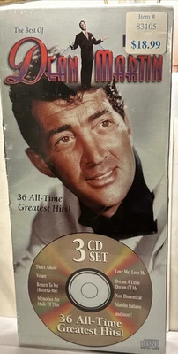 The Best of Dean Martin - 36 All-Time Greatest Hits (3-CD SET) Brand New - Image 1 of 4