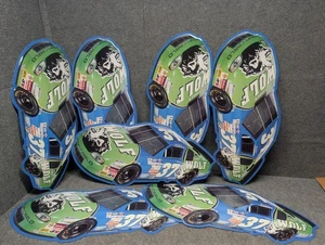 LOT of 7 VTG 1998 NASCAR #37 TIMBER WOLF MARK GREEN METAL SIGN 23" x 11 - Picture 1 of 9