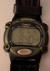 Men's Timex Expedition Indiglo Digital Watch Black Dial & Black Canvas Band 