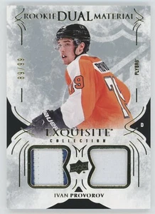 2016-17 Exquisite Ivan Provorov Rookie Dual Material Patch /99 #RD-IP - Picture 1 of 1