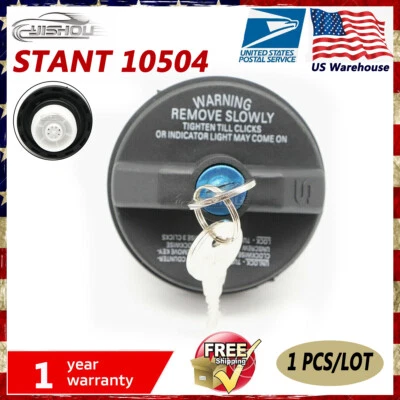 New Locking With Keys Fuel Tank Gas Cap Regular For Toyota Tundra Tacoma 10504 - Image 1 of 4