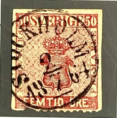 Suecia Scott #12 en muy buen estado usado.  CV $100 Foto 1 de 2