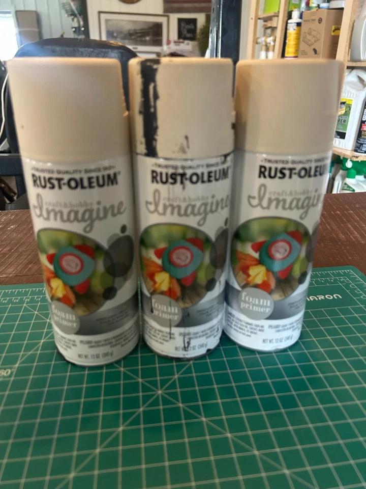 Rust-Oleum Imagine Craft & Hobby 345657 Foam Primer White 12 Oz