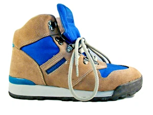 Merrell Boots Womens Size 6 Quest Suede Blue Gray Lace up Air Cushion Hiking - Picture 1 of 11