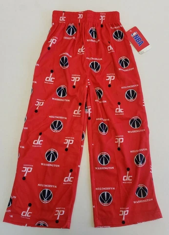 Washington Wizards NBA Boy's Pajama Sleep Pants - Size - XS (4/5) Cover
