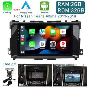 For 2013-2018 Nissan Altima Radio Apple CarPlay Android 13 Car Stereo GPS Navi - Picture 1 of 20