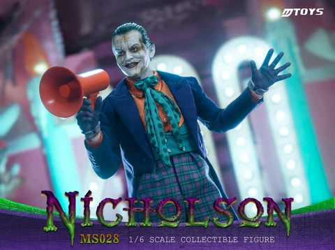 Preorder MTOYS MS028 1/6 Jack N Joker Batman 1989 12" Male Action Figure Toy Cover