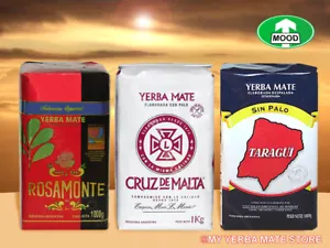 Yerba Mate 3 Kilos - Rosamonte - Canarias - Taragui - FREE Shipping - Picture 1 of 10