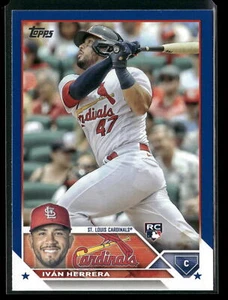 2023 Topps #58 Iván Herrera Royal Blue - Picture 1 of 2