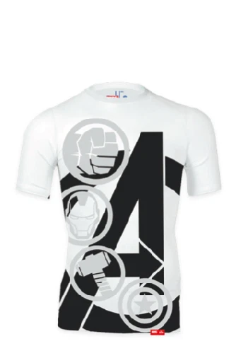 Marvel x Daedo Dae do Avengers super Hero logo Boys Active wear tee shirt - Image 1 of 1