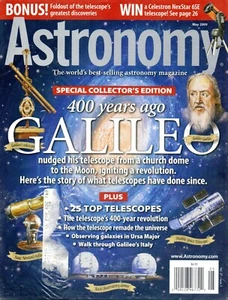 ASTRONOMY Magazine May 2009 Galileo & Telescopes Collectors Edition STILL SEALED - Imagen 1 de 1