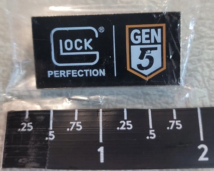 GLOCK PERFECTION GEN 5 COLLECTORS LAPEL PIN RARE 100% AUTHENTIC - Image 1 of 1