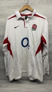 Vintage Nike England Rugby Shirt XXL Home Kit 2003 Check Photos - Picture 1 of 12