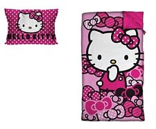 Sanrio Hello Kitty Slumber Bag with Pillow (2 Piece Set), Ages 3+, 30  W X 54 