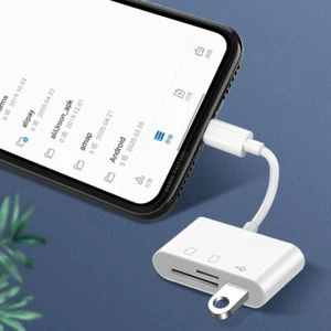 Compact and Lightweight USB C Card Reader for TF Camera Memory Card - Photo 1/30