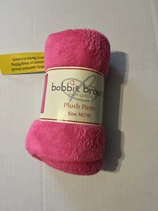 New Bobbie Brooks girls plush pink pajama pants size Medium 7/8 - Picture 1 of 2