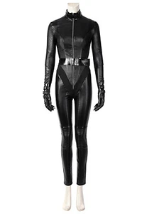 Popular New movie Cat Woman Cosplay Costume Halloween jumpsuits Adult - Picture 1 of 10