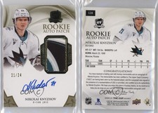2020 Upper Deck The Cup Gold Foil /24 Nikolai Knyzhov RPA Rookie Patch Auto RC