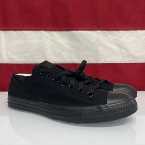 Converse Chuck Taylor All Star Ox 'All Black' Size 9.5 - Picture 1 of 5