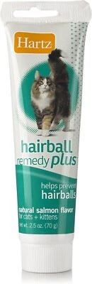Hartz Hairball Remedy Plus Salmon Flavored Paste for Cats and Kittens - Imagem 1 de 4