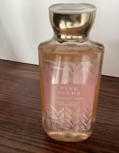 Bath & Body Works PINK SUEDE Shower Gel 10 Fl Oz New / Sealed - Picture 1 of 4