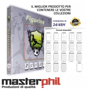 MASTERPHIL, 10 fogli per Figurine Panini, card e adesivi OFFERTA - Picture 1 of 2