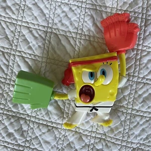 2012 Karate TKD Chop Spongebob 5" McDonalds Mahlzeit #2 Sport Actionfigur Spielzeug - Bild 1 von 2