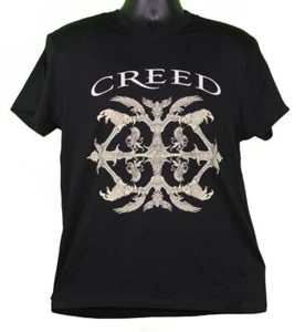 CREED Official (Medium) - Summer Of '99 - Human Clay Tour 2024 Gold Symbol Shirt - Picture 1 of 7