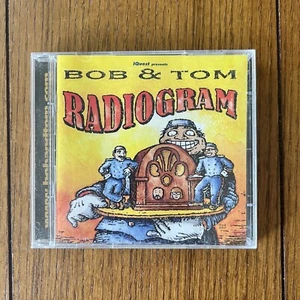 Bob and Tom Radiogram 2001 2 CD set 49 tracks comedy Q95 SIGNED!!! - Imagen 1 de 4
