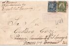 Toronto Ont 1931,15c registered UPU letter rate to Italy re-directed  on arrival