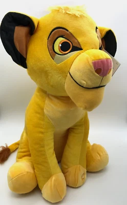 Simba König der Löwen Disney Plüsch Figur XXL mit Sound Kuscheltier 48 cm groß - Bild 1 von 2
