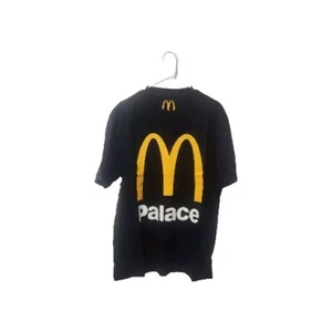 Palace x McDonalds Logo T-Shirt SCHWARZ NEU LARGE - Bild 1 von 5