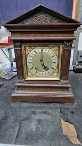 Antique W&H Oak Quarter striking Bracket Clock - Spares or Repair - Please Read - Picture 1 of 11