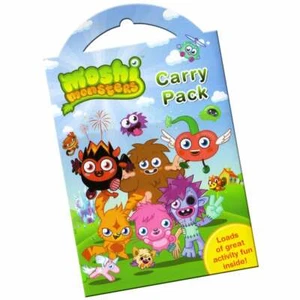 Moshi Monsters Carry Pack - Height Chart Stickers Poster Colouring Page & More - Picture 1 of 3